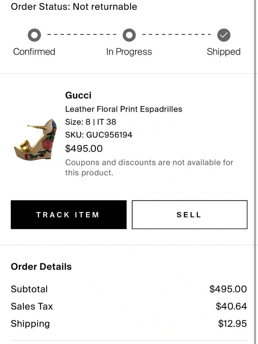 Gucci Gold Metallic Embroidered Espadrille Wedge Sandals